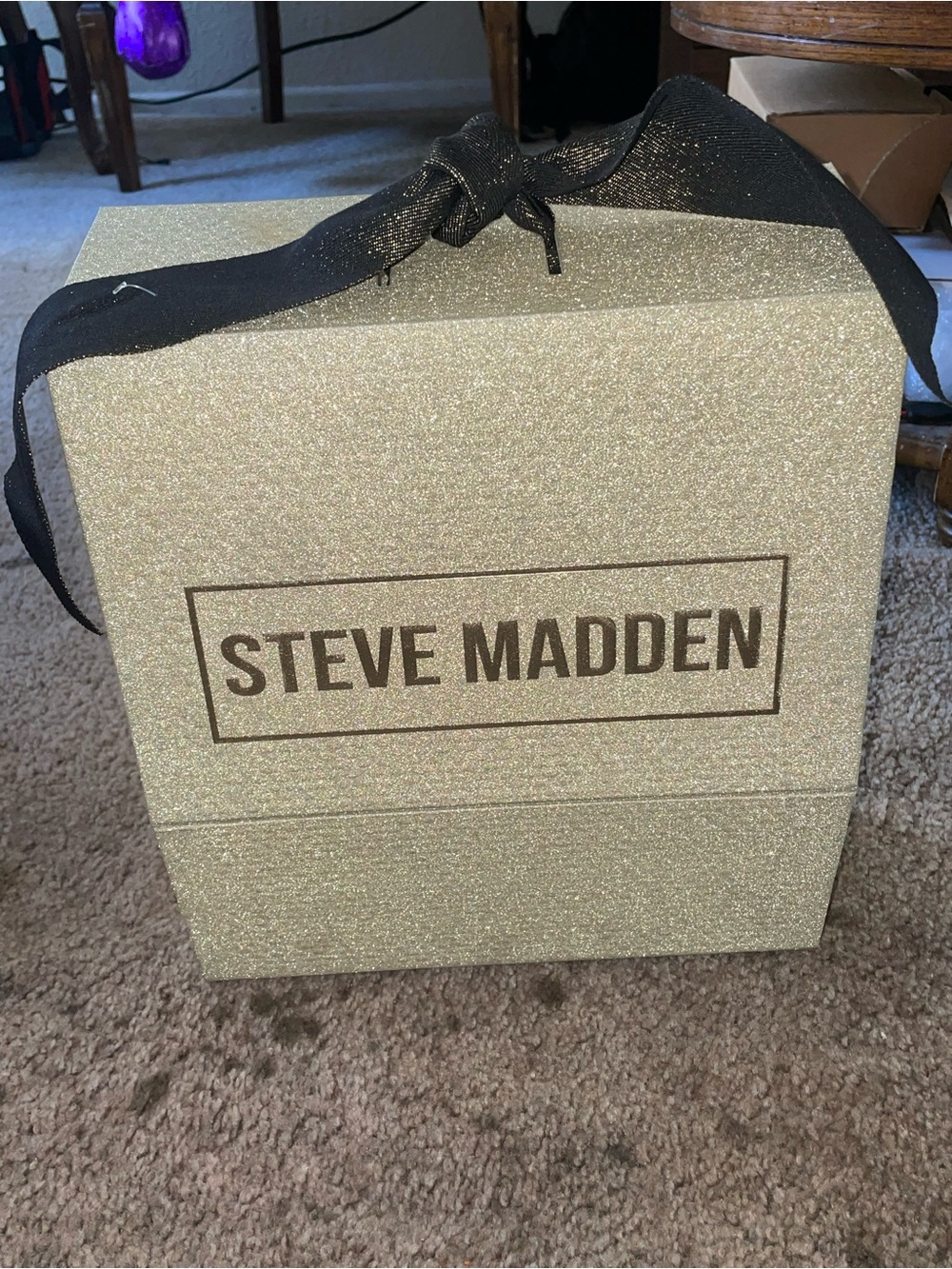 Accessory box with brand